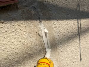 コーナー部分のクラック