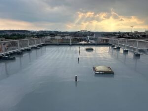 屋上防水工事完成