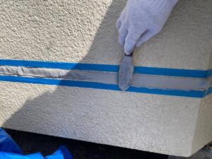 シーリング工事作業風景