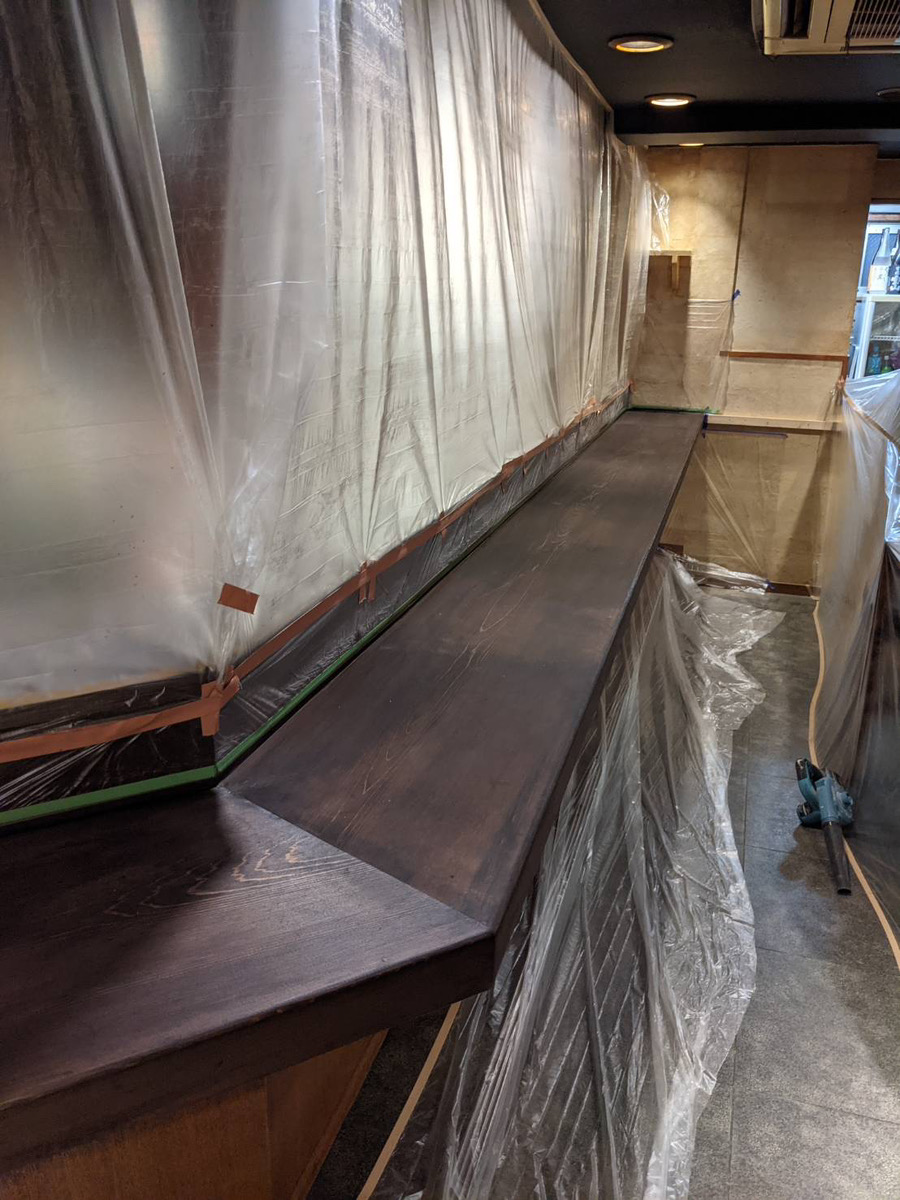 内装塗装工事 施工3