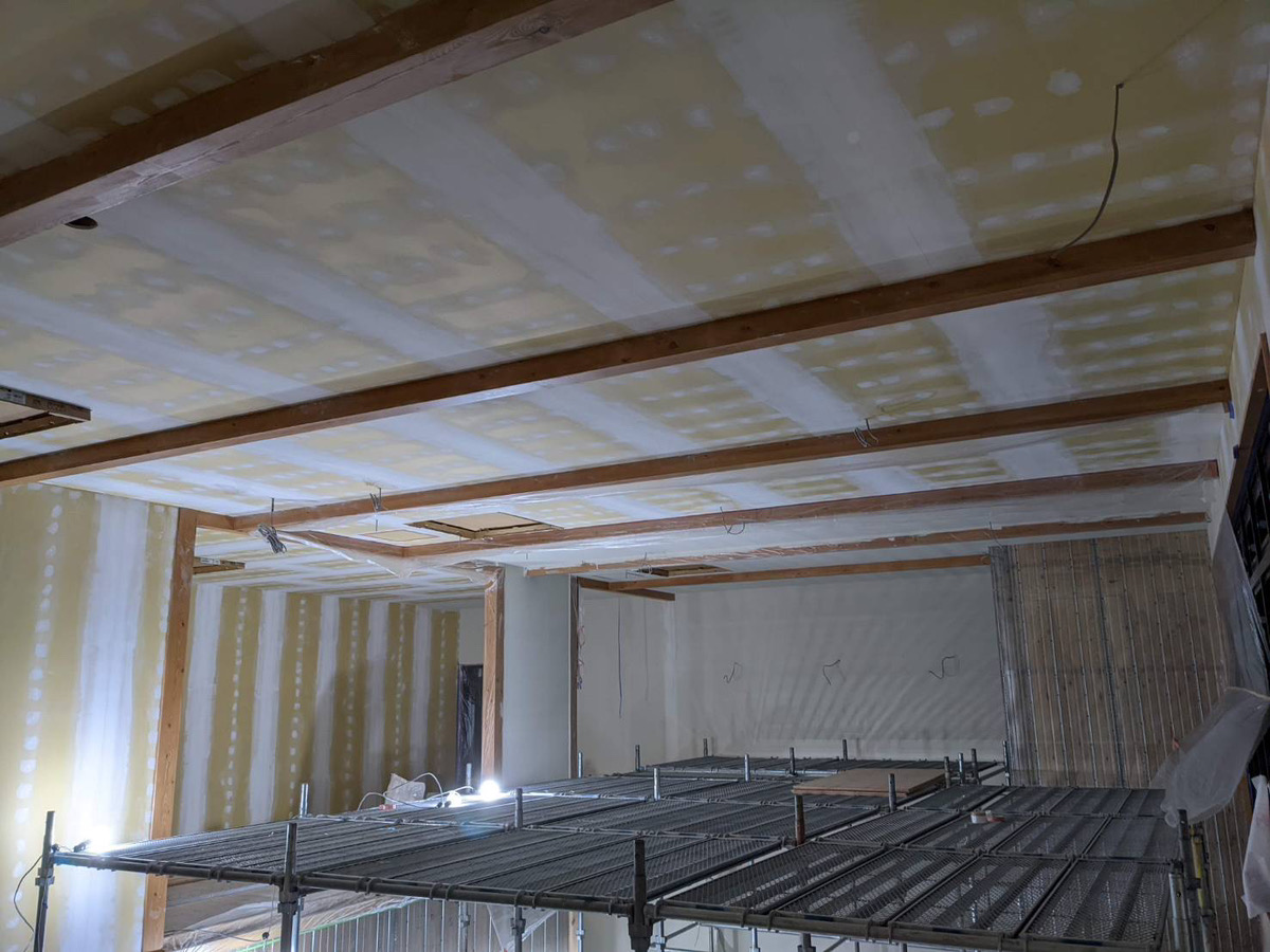 内装塗装工事 施工6