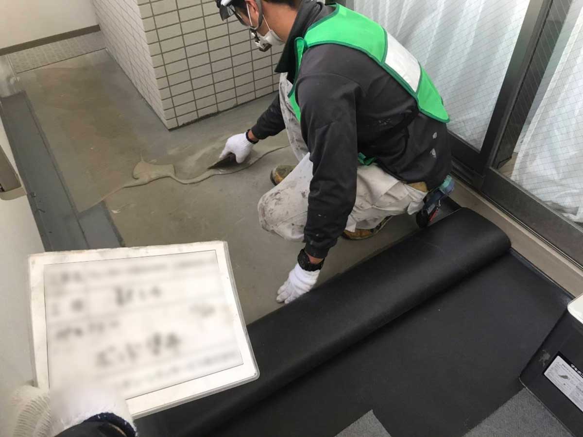 防水工事 施工14